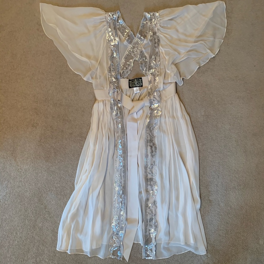James Coviello Silk Robe
